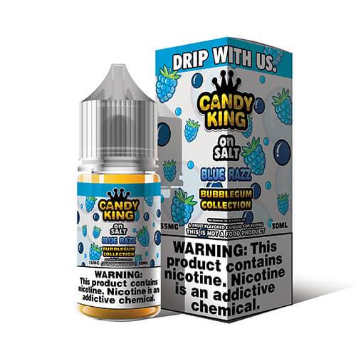 Candy King eJuice Bubblegum Synthetic SALTS - Blue Razz - 30ml