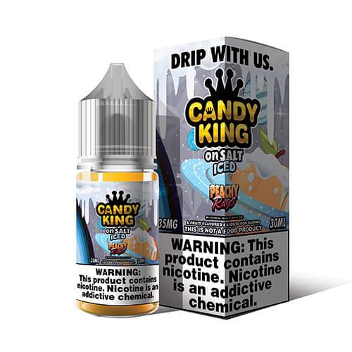Candy King On Salt Synthetic ICED - Peachy Rings - 30ml