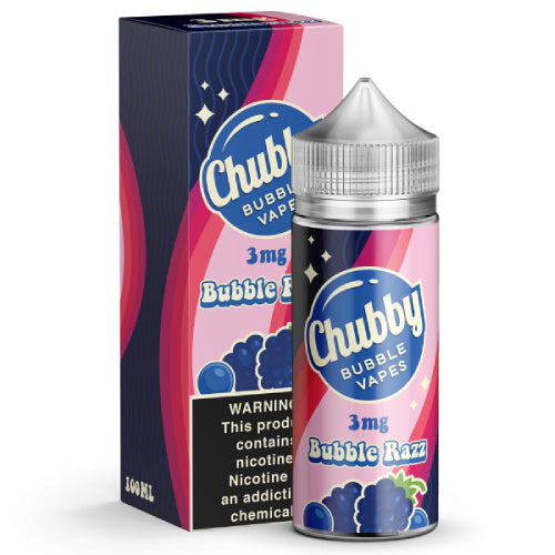 Chubby Bubble Vapes - Razz - 100ml