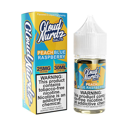 Cloud Nurdz TFN SALTS - Peach Blue Raspberry - 30ml