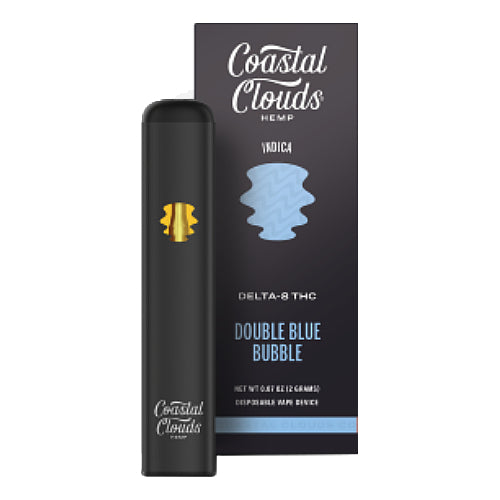 Coastal Clouds - Delta 8 Disposable - Double Blue Bubble (5 Pack)