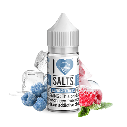 I Love Salts Tobacco-Free Nicotine by Mad Hatter - Blue Raspberry Ice - 30ml