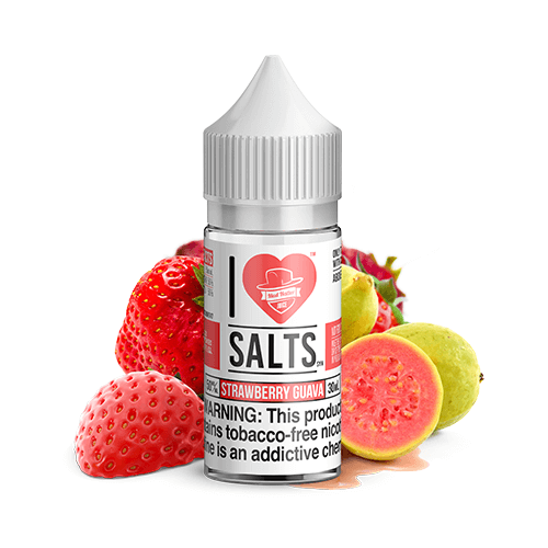 I Love Salts Tobacco-Free Nicotine by Mad Hatter - Strawberry Guava (Island Squeeze) - 30ml
