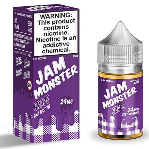 Jam Monster NTN Salt - Grape Salt - 30mL