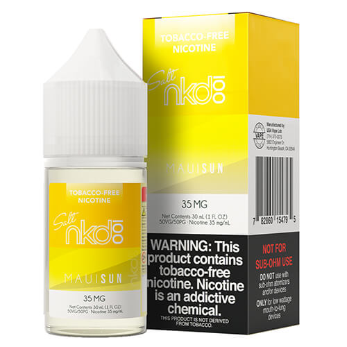 Nkd 100 Tobacco-Free SALTS - Maui Sun - 30ml