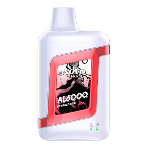 Smok AL6000 Novo Bar - Disposable Vape Device - Strawnana (10 Pack)