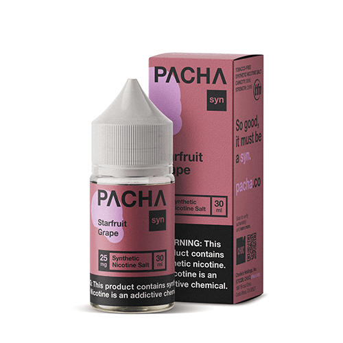 Pacha SYN Tobacco-Free SALTS - Starfruit Grape - 30ml