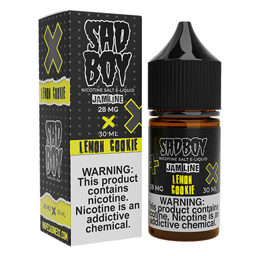 Sadboy Tobacco-Free SALTS Jam Line - Lemon Cookie - 30ml