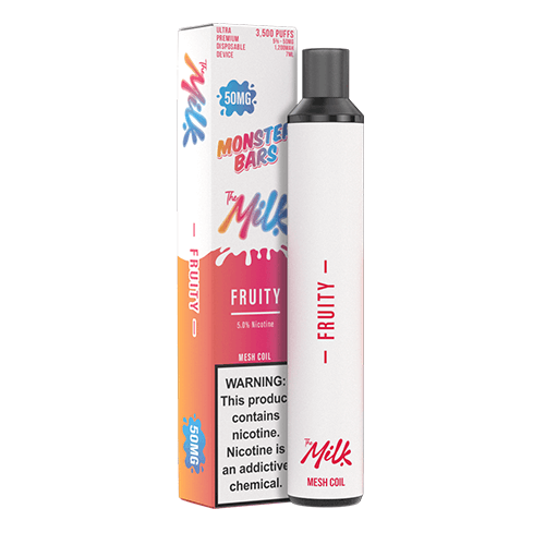 The Milk Synthetic by Monster Bars - Disposable Vape Device - Fruity ( ADV365 The Milk Synthetic by Monster Bars - Disposable Vape Device - Fruity ( ADV365
