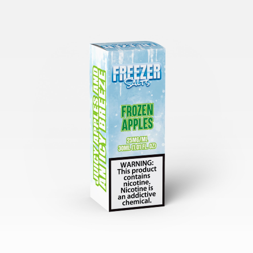 Freezer Salt, Frozen Apples