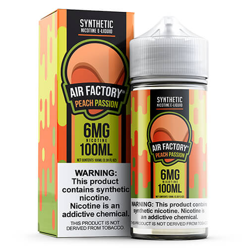 Air Factory eLiquid Synthetic - Peach Passion - 100ml