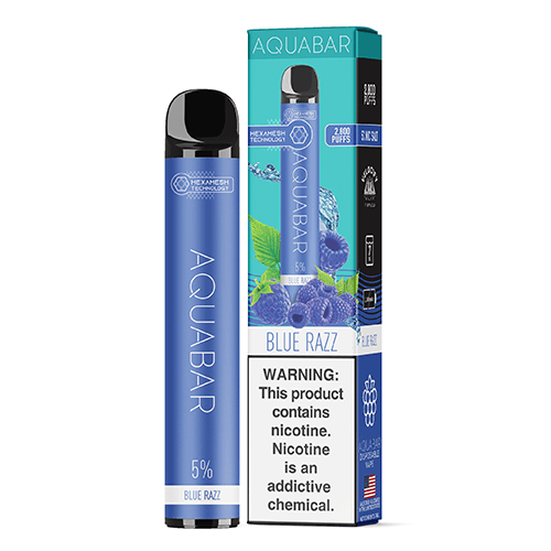 aquabar vape AquaBar NTN - Disposable Vape Device - Blue Razz