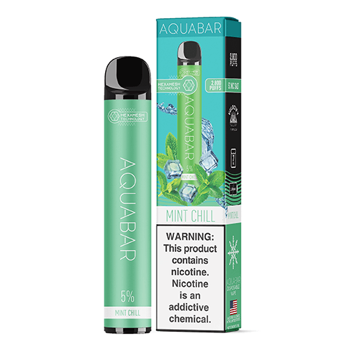 AquaBar NTN - Disposable Vape Device - Mint Chill