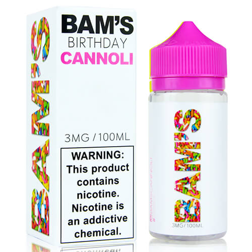 Bam's Cannoli - Birthday Cannoli - 100mL
