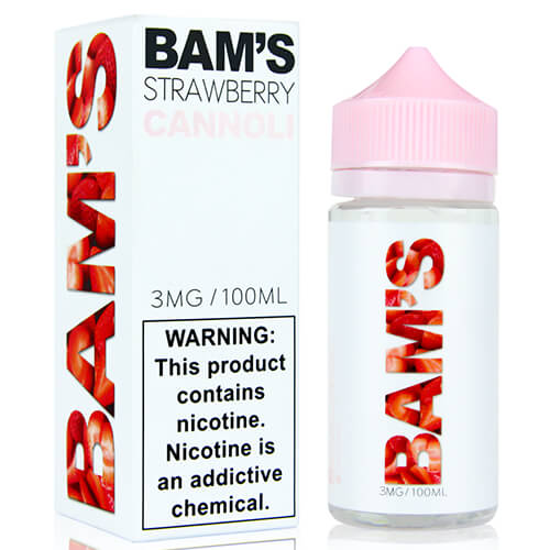 Bam's Cannoli - Strawberry Cannoli - 100mL