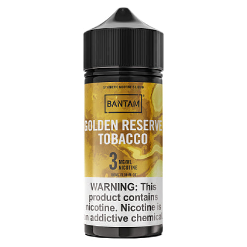 Bantam NTN - Golden Reserve Tobacco - 100mL ADV365 Bantam NTN - Golden Reserve Tobacco - 100mL ADV365