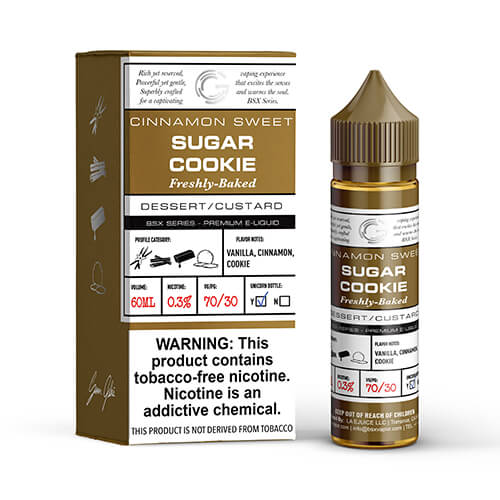 BSX Series TFN by Glas E-Liquid - Sugar Cookie - 60ml