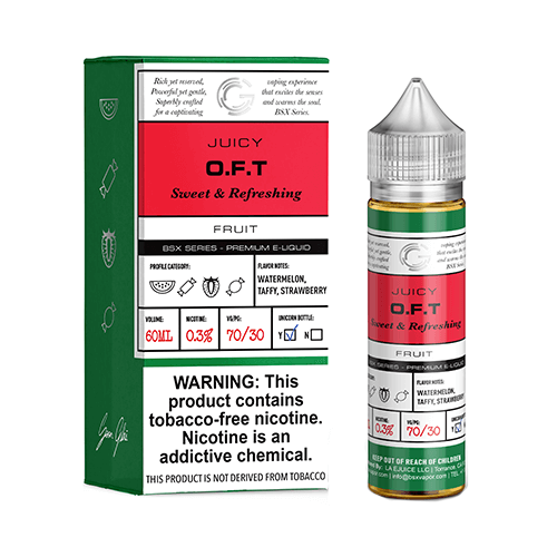 BSX Series TFN by Glas E-Liquid - OFT (Old Fashioned Taffy) - 60ml