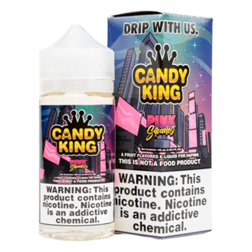Candy King SALT - Pink Squares - 30ml