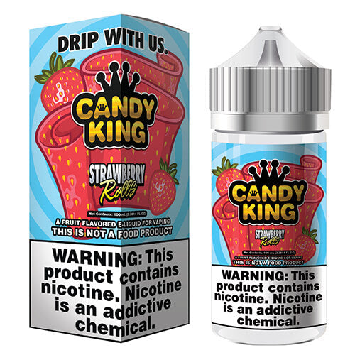 Candy King - Strawberry Rolls - 100mL