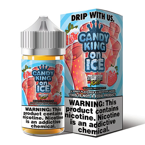 Candy King - Strawberry Rolls Iced - 100ml