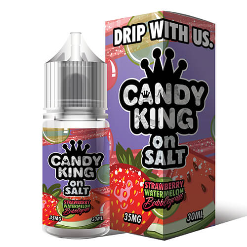 Candy King Salt - Strawberry Watermelon Bubblegum - 30mL