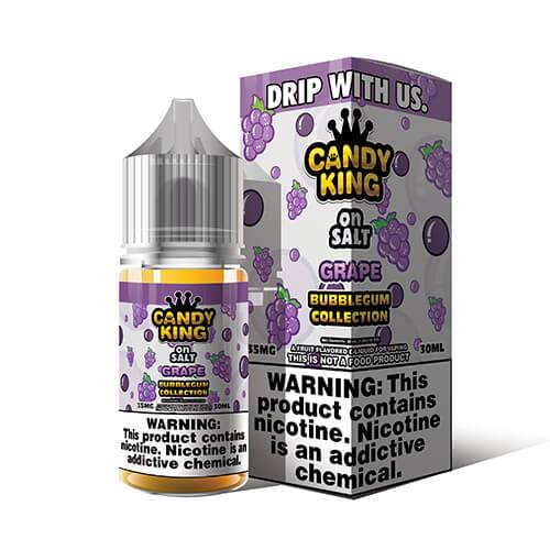 Candy King eJuice Bubblegum Synthetic SALTS - Grape - 30ml