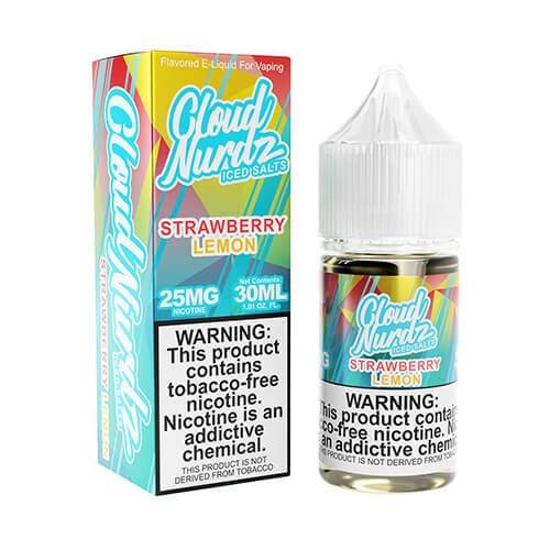 Cloud Nurdz TFN SALTS - Strawberry Lemon ICED - 30ml