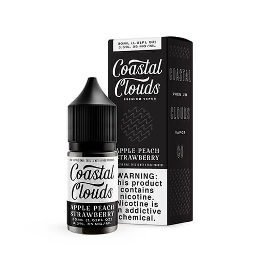 Coastal Clouds Salt - Apple Peach Strawberry - 30mL