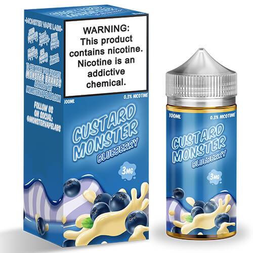 Custard Monster eJuice Synthetic - Blueberry - 100ml