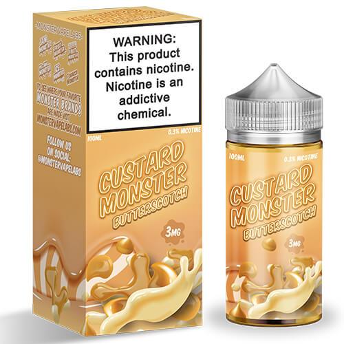 Custard Monster eJuice Synthetic - Butterscotch - 100ml