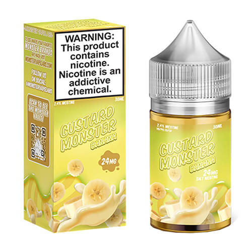 Custard Monster eJuice Synthetic SALT - Banana - 30ml  ADV365