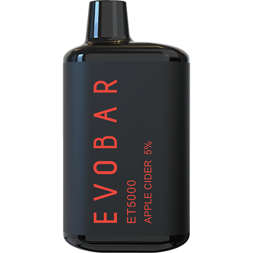 EVOBAR ET5000 Black Edition - Disposable Vape Device - Apple Cider (10 ADV365 EVOBAR ET5000 Black Edition - Disposable Vape Device - Apple Cider (10 ADV365
