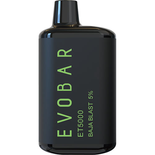 EVOBAR ET5000 Black Edition - Disposable Vape Device - Baja Blast (10 Pack)