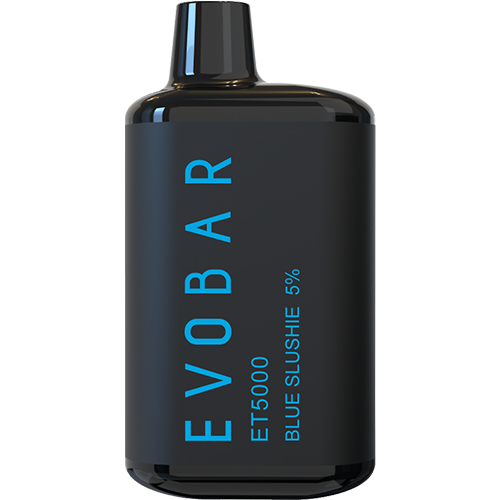 EVOBAR ET5000 Black Edition - Disposable Vape Device - Blue Slushie (10 Pack)
