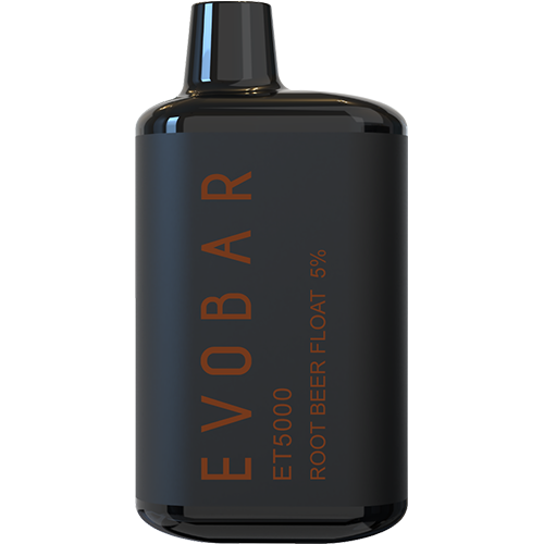 EVOBAR ET5000 Black Edition - Disposable Vape Device - Root Beer Float (10 Pack)