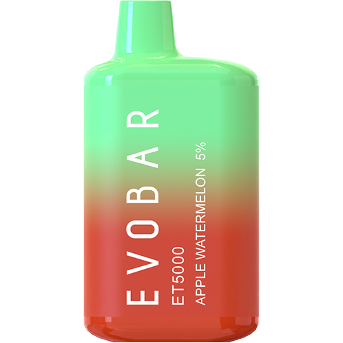 EVOBAR ET5000 - Disposable Vape Device - Apple Watermelon (10 Pack) ADV365 EVOBAR ET5000 - Disposable Vape Device - Apple Watermelon (10 Pack) ADV365