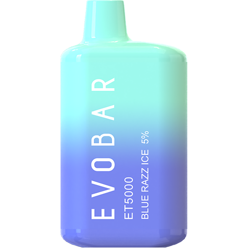 EVOBAR ET5000 - Disposable Vape Device - Blue Razz Ice (10 Pack)