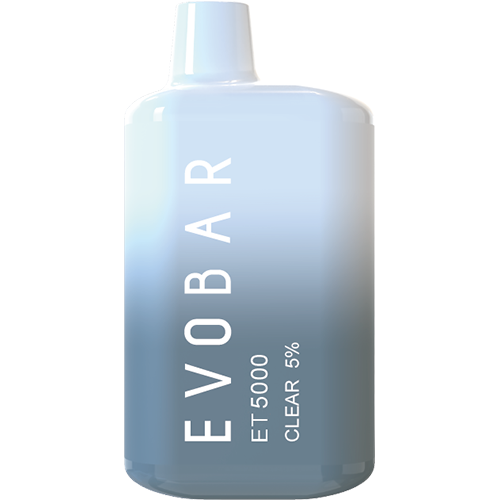 EVOBAR ET5000 - Disposable Vape Device - Clear (10 Pack)