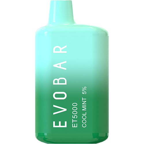 EVOBAR ET5000 - Disposable Vape Device - Cool Mint (10 Pack)