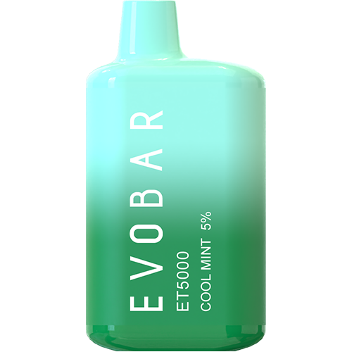 EVOBAR ET5000 - Disposable Vape Device - Cool Mint (10 Pack) ADV365 EVOBAR ET5000 - Disposable Vape Device - Cool Mint (10 Pack) ADV365