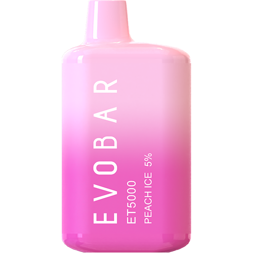 EVOBAR ET5000 - Disposable Vape Device - Peach Ice (10 Pack)