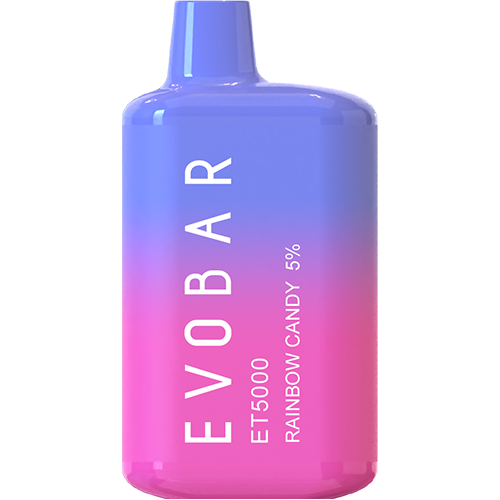 EVOBAR ET5000 - Disposable Vape Device - Rainbow Candy (10 Pack)