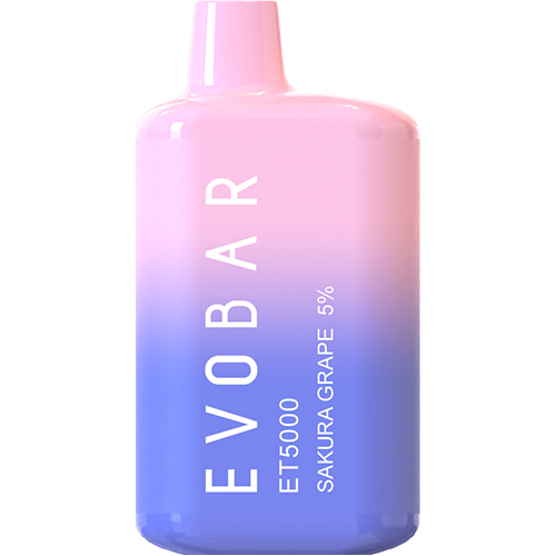 EVOBAR ET5000 - Disposable Vape Device - Sakura Grape (10 Pack)