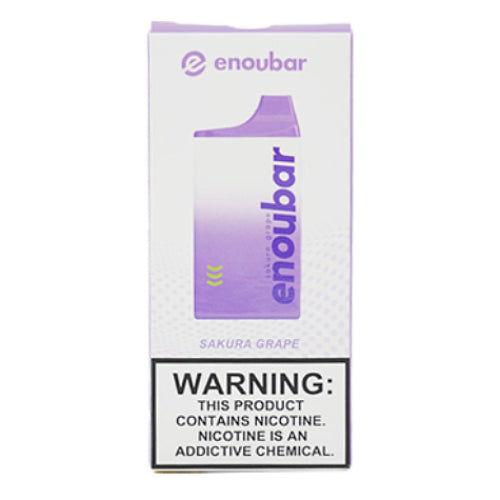 Enoubar Compak 6k - Disposable Vape Device - Sakura Grape - 10 Pack