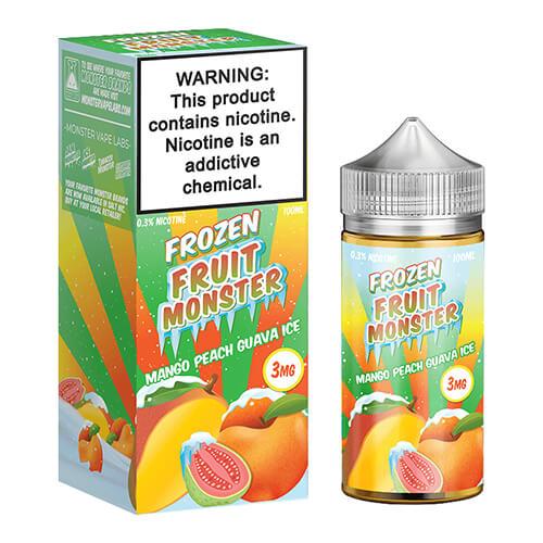 Frozen Fruit Monster eJuice Synthetic - Mango Peach Guava Ice - 100ml