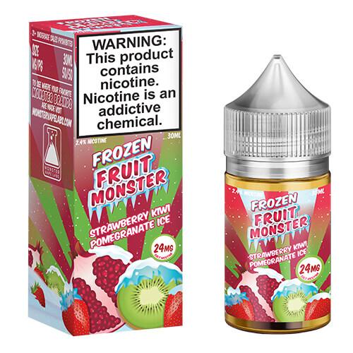 Frozen Fruit Monster eJuice Synthetic SALT - Strawberry Kiwi Pomegranate Ice - 30ml