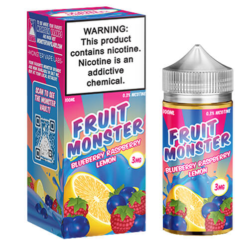 Fruit Monster NTN - Blueberry Rasp Lemon - 100mL