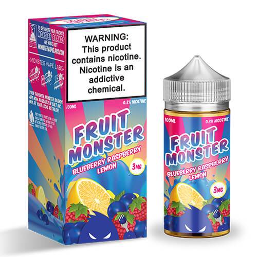 Fruit Monster eJuice Synthetic - Blueberry Raspberry Lemon - 100ml
