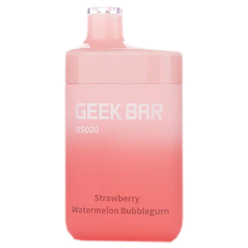 Geek Bar B5000 - Disposable Vape Device - Strawberry Watermelon Bubblegum (10 Pack)